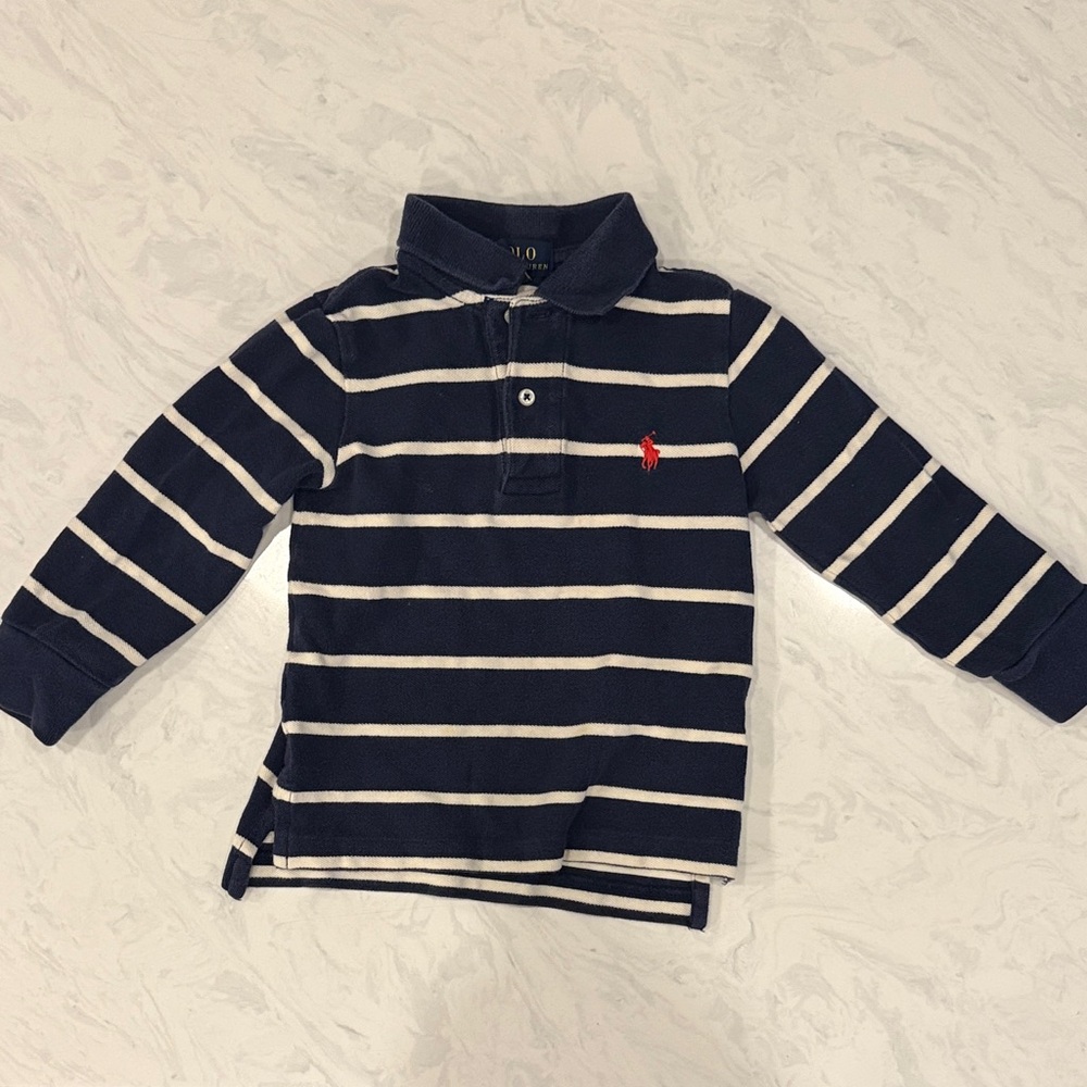 Polo by Ralph Lauren Kids Polo in Navy and White